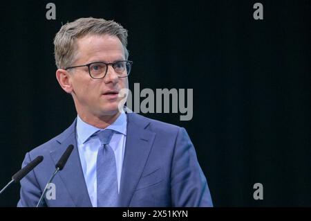 Berlin, Deutschland 06. - 08. Mai 2024: 36. Parteitag der CDU Deutschlands im Bild: Carsten Linnemann, CDU *** Berlin 06 08 Mai 2024 36 Parteitag der CDU Deutschland im Bild Carsten Linnemann, CDU Copyright: XFotostandx/xReuhlx Stockfoto