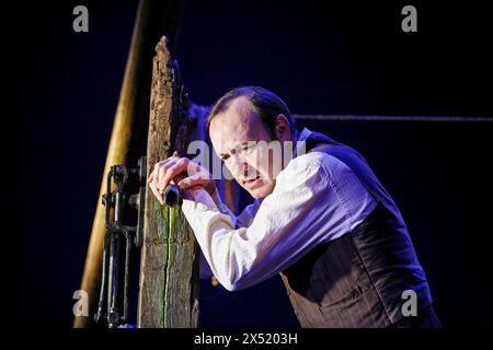 Kevin Spacey (Jim Tyrone) in A MOON FOR THE MISBEGOTTEN von Eugene O’Neill im Old Vic Theatre, London SE1 26/09/2006 Design: Bob Crowley Beleuchtung: Paule Constable Regisseur: Howard Davies Stockfoto