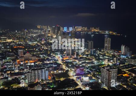 Sehen Sie die Stadt Georgetown auf Penang Island in Malaysia Südostasien Stockfoto