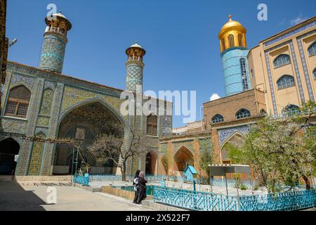 Sanandaj, Iran - 13. April 2024: Jameh-Moschee von Sanandaj in Kurdistan, Iran. Stockfoto