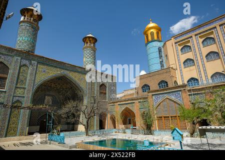 Sanandaj, Iran - 13. April 2024: Jameh-Moschee von Sanandaj in Kurdistan, Iran. Stockfoto