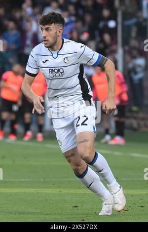 Salerno, Italien, 6. Mai 2024 Matteo Ruggeri von Atalanta BC in Aktion während des Spiels der Serie A zwischen US Salernitana 1919 gegen Atalanta BC Credit: Agostino Gemito/ Alamy Live News Stockfoto