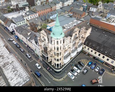 Das 1830 eröffnete Kaufhaus von Austin war ein Eckpfeiler von Derry, Nordirland. Ein Drehkreuz für Qualitätsgüter und Gemeinschaftsgeist. Leider wurde es geschlossen Stockfoto