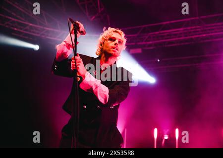 Mailand, Italien. Mai 2024. Mailand, Luke Hemmings tritt in einem Konzert bei Fabrique auf. Im Bild: Luke Hemmings Credit: Unabhängige Fotoagentur/Alamy Live News Stockfoto