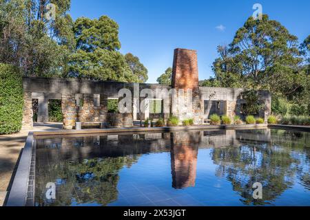 Port Arthur Massacre Memorial Garden in Port Arthur Historic Site, Tasmanien, Australien Stockfoto