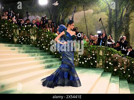 Zendaya besucht die Benefiz Gala 2024 des Metropolitan Museum of Art Costume Institute in New York, USA. Bilddatum: Montag, 6. Mai 2024. Stockfoto