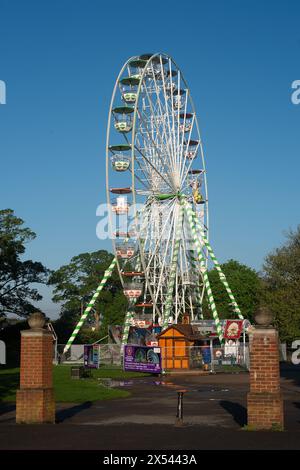 Windsor, Berkshire, Großbritannien. Mai 2024. Nach sintflutartigen Regenfällen gestern war es ein warmer und sonniger Start in den Tag in Windsor, Berkshire. Quelle: Maureen McLean/Alamy Live News Stockfoto