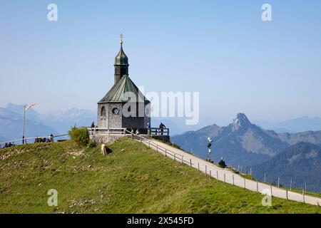 Geographie / Reisen, Deutschland, Bayern, Oberbayern, Rottach-Egern, Kirche am Wallberg (Gipfel), ZUSÄTZLICHE RECHTE-CLEARANCE-INFO-NOT-AVAILABLE Stockfoto