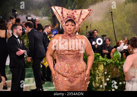 New York, USA. 6. Mai 2024. Lizzo besucht die Benefiz Gala 2024 des Metropolitan Museum of Art Costume Institute in New York, USA. Der Fotonachweis sollte lauten: Matt Crossick/Alamy Live News Stockfoto