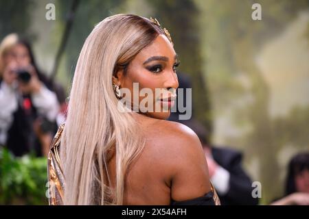 New York, USA. 6. Mai 2024. Serena Williams besucht die Benefiz Gala 2024 des Metropolitan Museum of Art Costume Institute in New York, USA. Der Bildnachweis sollte lauten: Matt Crossick/Alamy Live News Stockfoto