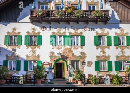 Geografie / Reise, Deutschland, Bayern, Unterammergau, ADDITIONAL-RIGHTS-CLEARANCE-INFO-NOT-AVAILABLE Stockfoto