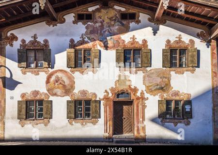 Geografie / Reise, Deutschland, Bayern, Unterammergau, ADDITIONAL-RIGHTS-CLEARANCE-INFO-NOT-AVAILABLE Stockfoto