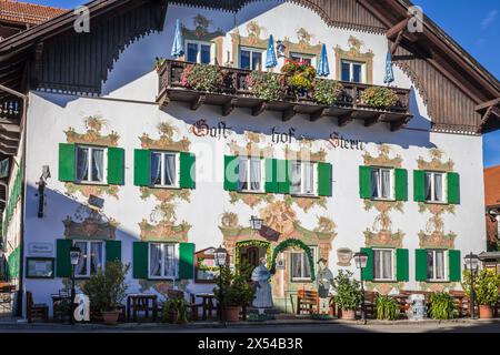 Geografie / Reise, Deutschland, Bayern, Unterammergau, ADDITIONAL-RIGHTS-CLEARANCE-INFO-NOT-AVAILABLE Stockfoto