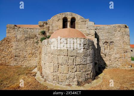 Kirche Saint Giovanni de Sinis, Oristano, Sardinien, Italien Stockfoto