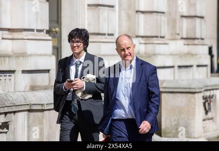 London, 7. 2024 Kevin Hollinrake Abgeordneter vor dem Kabinettsbüro Whitehall gesehen Credit: Richard Lincoln/Alamy Live News Stockfoto