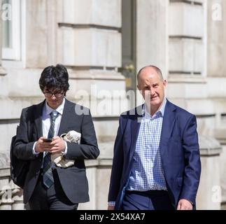 London, 7. 2024 Kevin Hollinrake Abgeordneter vor dem Kabinettsbüro Whitehall gesehen Credit: Richard Lincoln/Alamy Live News Stockfoto