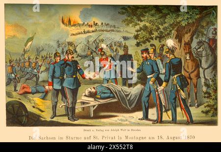 Veranstaltungen, Franco-Prussion-Krieg, 1870-1871, das URHEBERRECHT DES KÜNSTLERS MUSS NICHT GELÖSCHT WERDEN Stockfoto