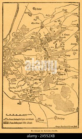 Geographie / Reisen, Deutschland, Frankreich, Deutsch-Französischer Krieg, Schlacht von Colombey / Nouilly, URHEBERRECHT DES KÜNSTLERS MUSS NICHT GELÖSCHT WERDEN Stockfoto