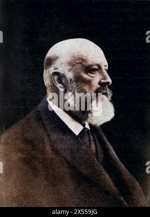 Adolf von Baeyer, 31.10.1835 - 20.8,1917, deutscher Wissenschaftler (Chemiker), Porträt, Seitenansicht, UM 1904, ADDITIONAL-RIGHTS-CLEARANCE-INFO-NOT-AVAILABLE Stockfoto