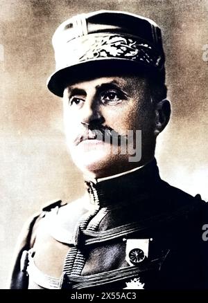 Foch, Ferdinand, 2.10.1851 - 20.3,1929, französischer General, ADDITIONAL-RIGHTS-CLEARANCE-INFO-NOT-AVAILABLE Stockfoto