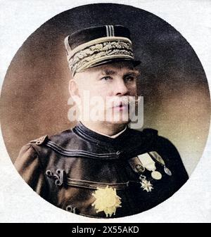 Joffre, Joseph, 21.1.1852 - 3,1.1931, französischer General, ADDITIONAL-RIGHTS-CLEARANCE-INFO-NOT-AVAILABLE Stockfoto