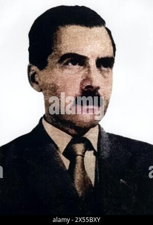 Mengele, Josef, 1911 - 7,2.1979, deutscher Arzt/Physiker im KZ Auschwitz 1943 - 1945, Porträt, NUR REDAKTIONELLE VERWENDUNG Stockfoto