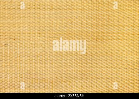 Strohmatte Hintergrund und Textur Nahaufnahme. Stockfoto