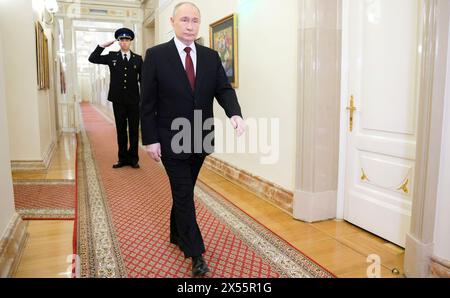 Feierliche Veranstaltungen zur Wiederaufnahme der russischen Präsidentschaft durch Wladimir Putin am 7. Mai 2024. (Foto: Büro des russischen Präsidenten) Stockfoto