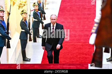 Feierliche Veranstaltungen zur Wiederaufnahme der russischen Präsidentschaft durch Wladimir Putin am 7. Mai 2024. (Foto: Büro des russischen Präsidenten) Stockfoto