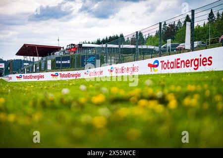 Stavelot, Belgique. Mai 2024. Illustration, Track, Ambiente während der 6 Stunden von Imola 2024, 2. Runde der FIA Langstrecken-Weltmeisterschaft 2024, vom 18. Bis 21. April 2024 auf dem Autodromo Internazionale Enzo e Dino Ferrari in Imola - Foto Julien Delfosse/DPPI Credit: DPPI Media/Alamy Live News Stockfoto