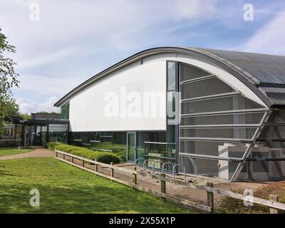 Nanoscience Centre, Cavendish Labor, University of Cambridge, West Site, England. Stockfoto