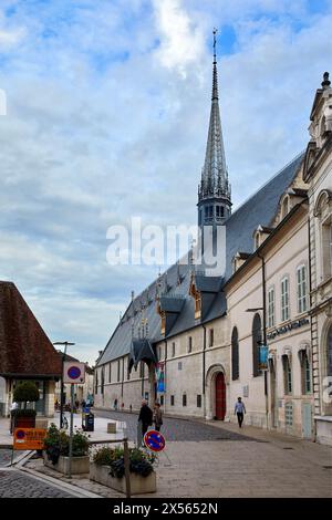 Hôtel-Dieu, Hospices de Beaune, Beaune, Côte d'Or, Burgund, Bourgogne, Frankreich, Europa Stockfoto