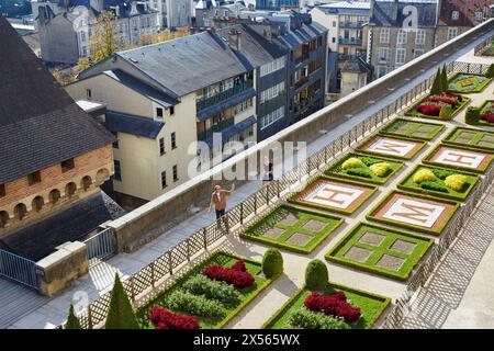 Chateau de Pau (Pau Schloß), Pau, Pyrenäen - Atlantiques, Aquitaine, Frankreich. Stockfoto