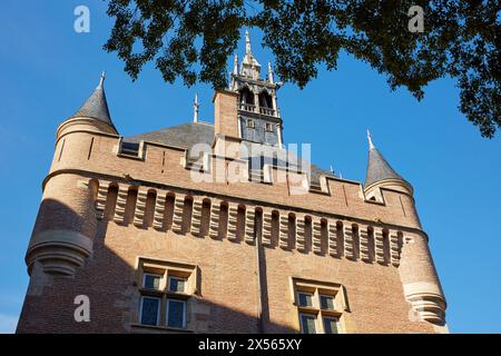 Donjon du Capitole, Toulouse, Haute Garonne, Midi-Pyrenäen, Frankreich Stockfoto