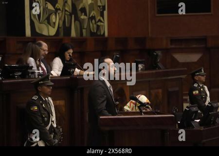 ASAMBLEA ALCALDES LEY GOBIERNOS AUTONOMOS Quito, Dienstag, 7. Mai 2024 die Plenartagung der Versammlung empfing die Bürgermeister und Präfekten des Landes im Allgemeinen Kommission, bevor die zweite Aussprache über den Abgeordnetenentwurf der Autonomen Regierungen, Henry Kronfle, behandelt wurde. Rolando Enriquez API Quito Pichincha Ecuador POL VERSAMMLUNG BÜRGERMEISTER AUTONOME REGIERUNGEN GESETZ 5ec4b9db35afad2d7090e53755dff80a Copyright: xROLANDOxENRIQUEZx Stockfoto