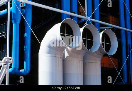 Centre Pompidou. Paris. Frankreich Stockfoto