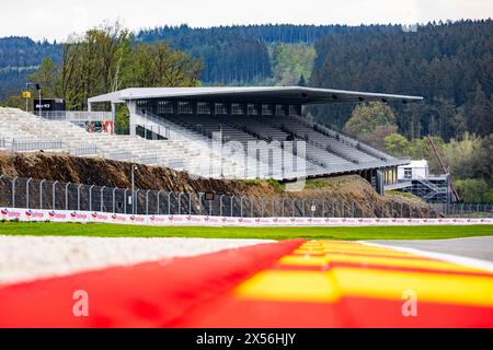 Stavelot, Belgique. Mai 2024. Illustration, Track, Ambiente während der TotalEnergies 6 Stunden von Spa-Francorchamps 2024, 3. Runde der FIA Langstrecken-Weltmeisterschaft 2024, vom 8. Bis 11. Mai 2024 auf dem Circuit de Spa-Francorchamps in Stavelot, Belgien - Foto Julien Delfosse/DPPI Credit: DPPI Media/Alamy Live News Stockfoto