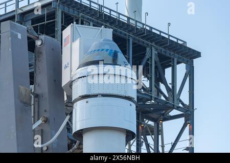 Boeing Starliner Kapsel Stockfoto