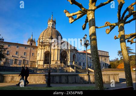 Santuario San Ignacio de Loyola, Camino Ignaciano, ignatianische Weg, Azpeitia, Gipuzkoa, Baskenland, Spanien, Europa Stockfoto