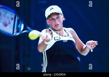 Anna Kournikova nimmt an den Lipton Championships 1997 Teil Stockfoto