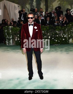 6. Mai 2024, New York, New York, USA: Tom Ford nimmt 2024 an der Met Gala zur Feier von Sleeping Beauties: Reawakening Fashion im Metropolitan Museum of Art in New York Teil. (Credit Image: © Photo Image Press via ZUMA Press Wire) NUR REDAKTIONELLE VERWENDUNG! Nicht für kommerzielle ZWECKE! Stockfoto