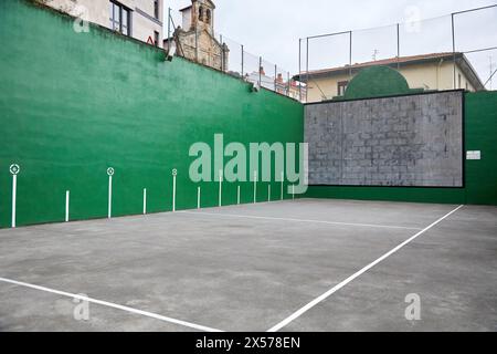 Baskische Pelota, Fronton, Muelle Sirgueras, Bilbao, Baskenland, Spanien Stockfoto