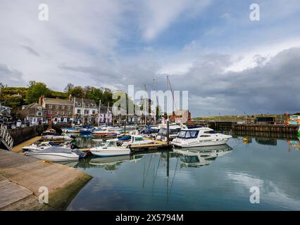 Padstow, ein hübsches Küstendorf an der Nordküste von Cornwall, England Stockfoto