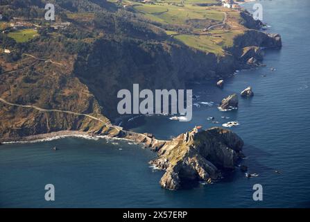 San Juan de Gaztelugatxe, Bermeo, Biskaya, Baskenland, Spanien Stockfoto