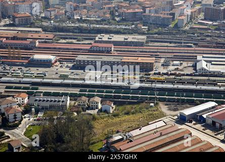 Bahnhof, Irun, Gipuzkoa, Baskenland, Spanien Stockfoto