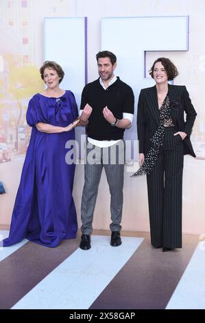 Fiona Shaw, John Krasinski und Phoebe Waller-Bridge bei der Premiere des Kinofilms IF: Imaginäre Freunde im Cineworld Leicester Square. London, 07.05.2024 *** Fiona Shaw, John Krasinski und Phoebe Waller Bridge bei der Premiere des Spielfilms Imaginary Friends auf der Cineworld Leicester Square London, 07 05 2024 Foto:XS.xVasx/xFuturexImagex IF 4569 Stockfoto