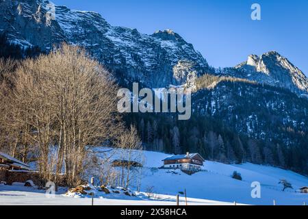 Geografie / Reise, Deutschland, Bayern, Ramsau in Berchtesgaden, ADDITIONAL-RIGHTS-CLEARANCE-INFO-NOT-AVAILABLE Stockfoto