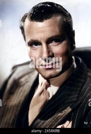 Olivier, Laurence Sir, 22.5.1907 - 11.7,1989, britischer Schauspieler, halbe Länge, 1947, 1940ER, ADDITIONAL-RIGHTS-CLEARANCE-INFO-NOT-AVAILABLE Stockfoto