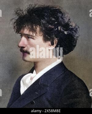 Paderewski, Ignacy Jan, 18.11.1860 - 29.6,1941, polnischer Pianist, Komponist PORTRÄT, ADDITIONAL-RIGHTS-CLEARANCE-INFO-NOT-AVAILABLE Stockfoto