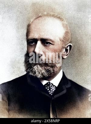 Tschaikowski, Pjotr Iljitsch, 7.5.1840 - 6.11.1893, ADDITIONAL-RIGHTS-CLEARANCE-INFO-NOT-AVAILABLE Stockfoto